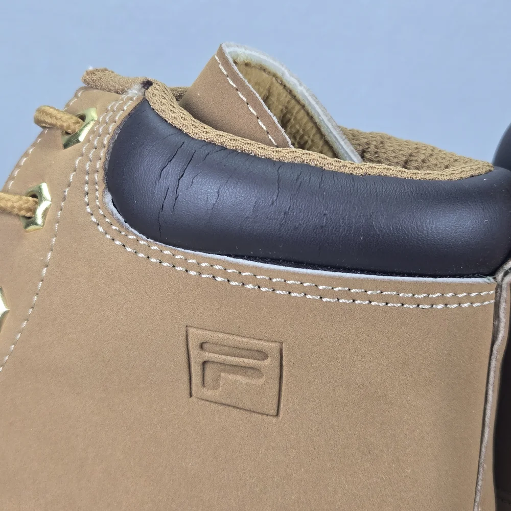 Fila Edgewater 12 Wheat Tan Outdoor Boots Men's Size 8 New w/ Small Flaws